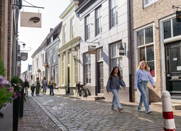 Straatjes in Heusden vesting