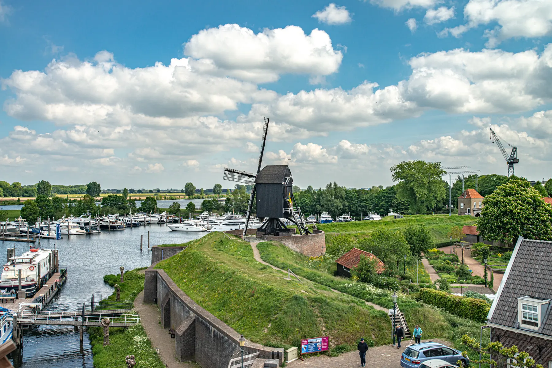 Haven en molens Heusden vesting 2