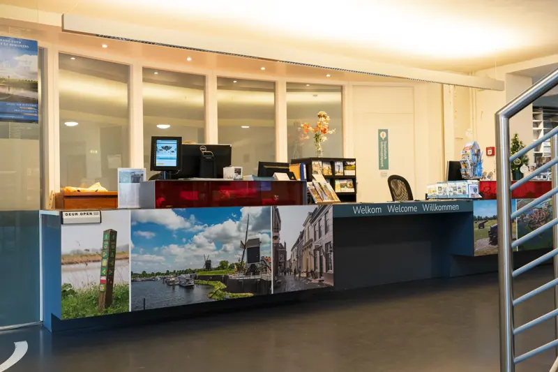 Toeristisch Informatiepunt (TIP) Heusden - interieur balie