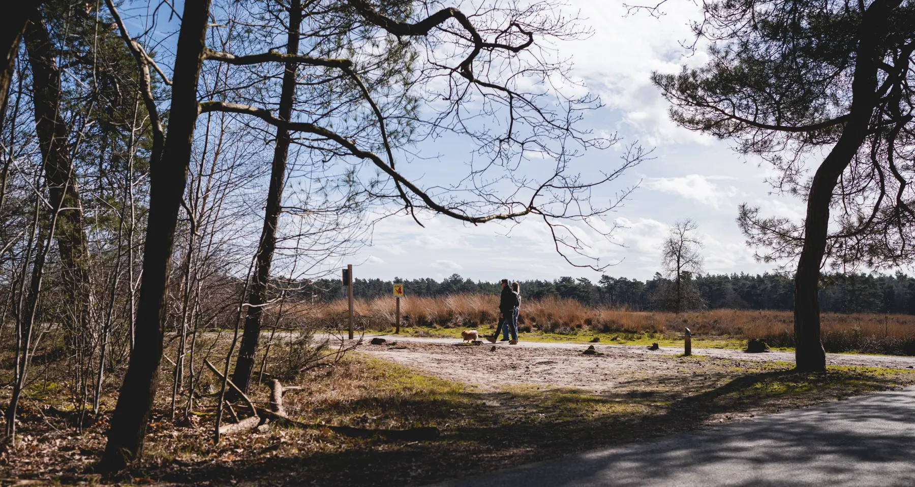 Ingang Loonse en Drunense Duinen Kaatsheuvel