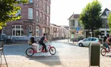 Fietsen in Geertruidenberg, tandem
