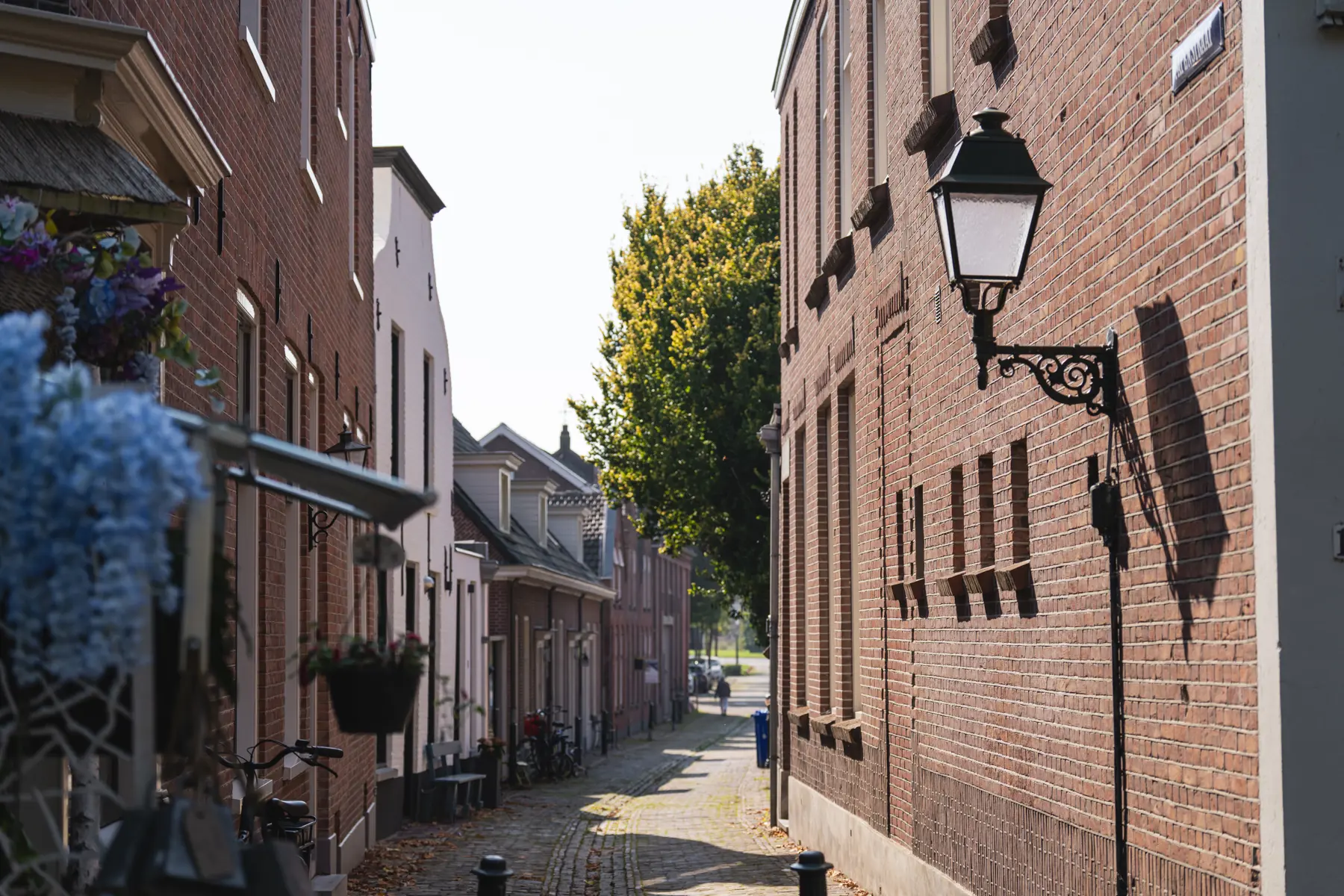 Smalle straatjes in vestingstad Geertruidenberg