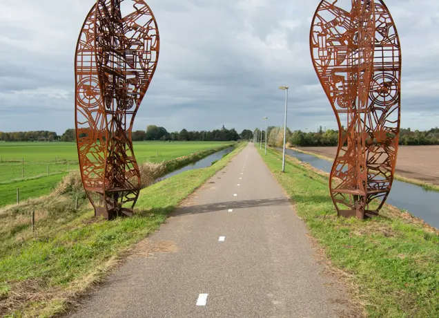 Footprint kunstwerk, Raamsdonk 2