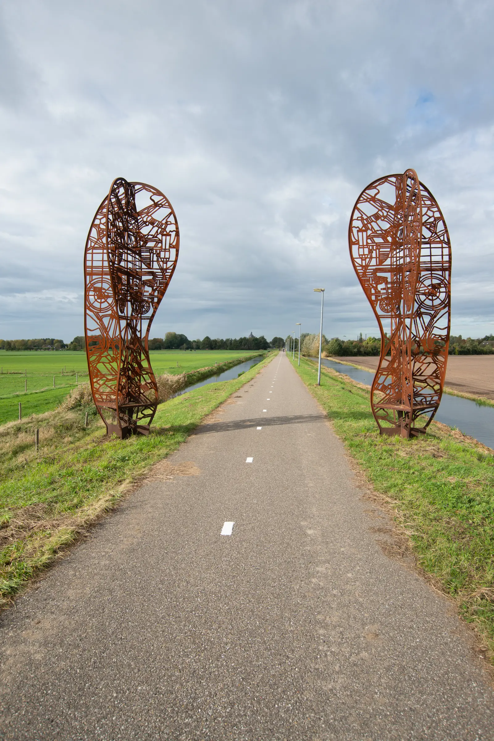 Footprint kunstwerk, Raamsdonk 2