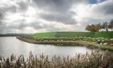 Vestingwallen met schapen Heusden vesting