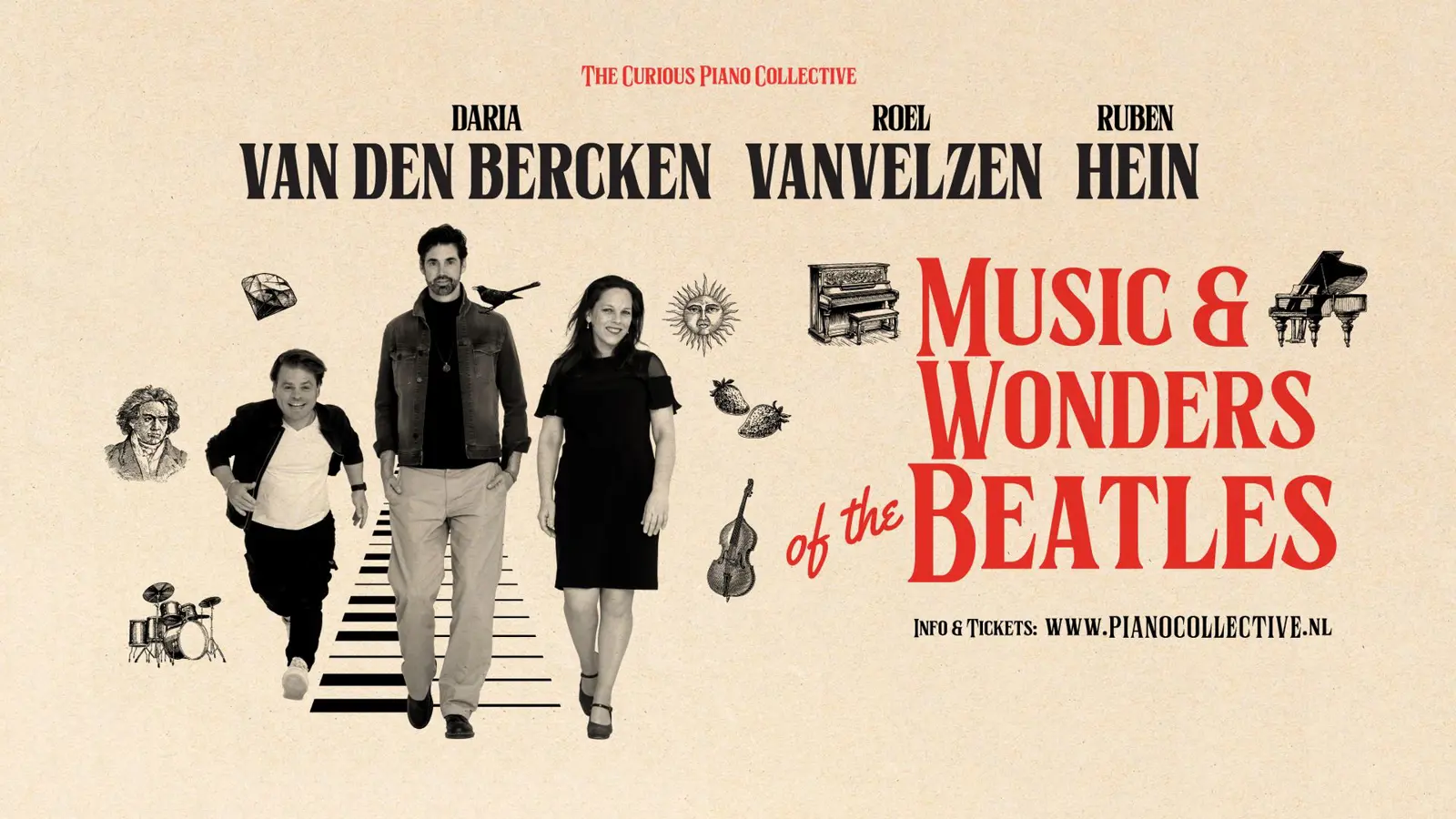 Roel VanVelzen, Ruben Hein en Daria van den Bercken