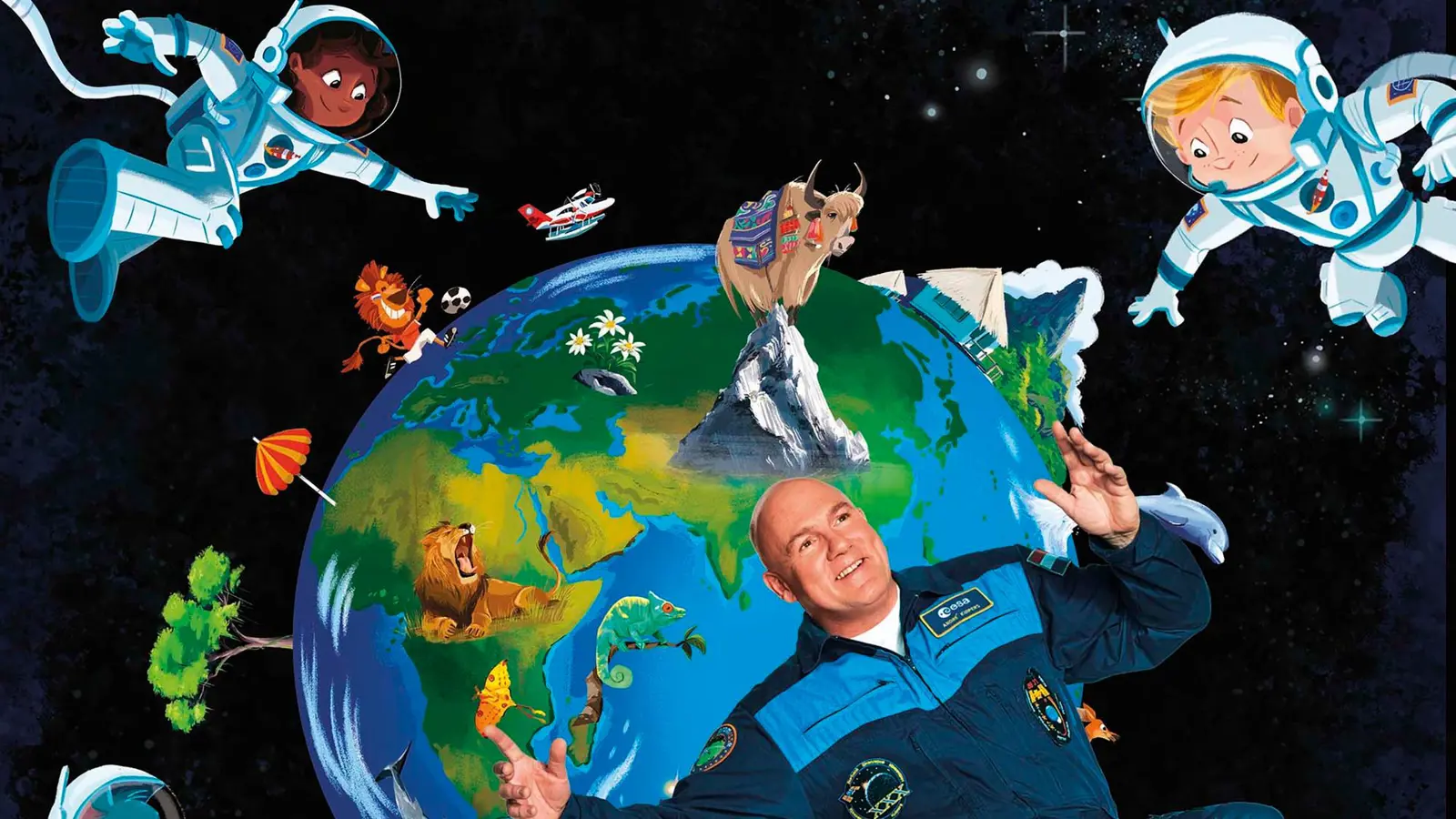 Reis om de aarde met de Kleine Astronauten (4 t/m 8 jaar)