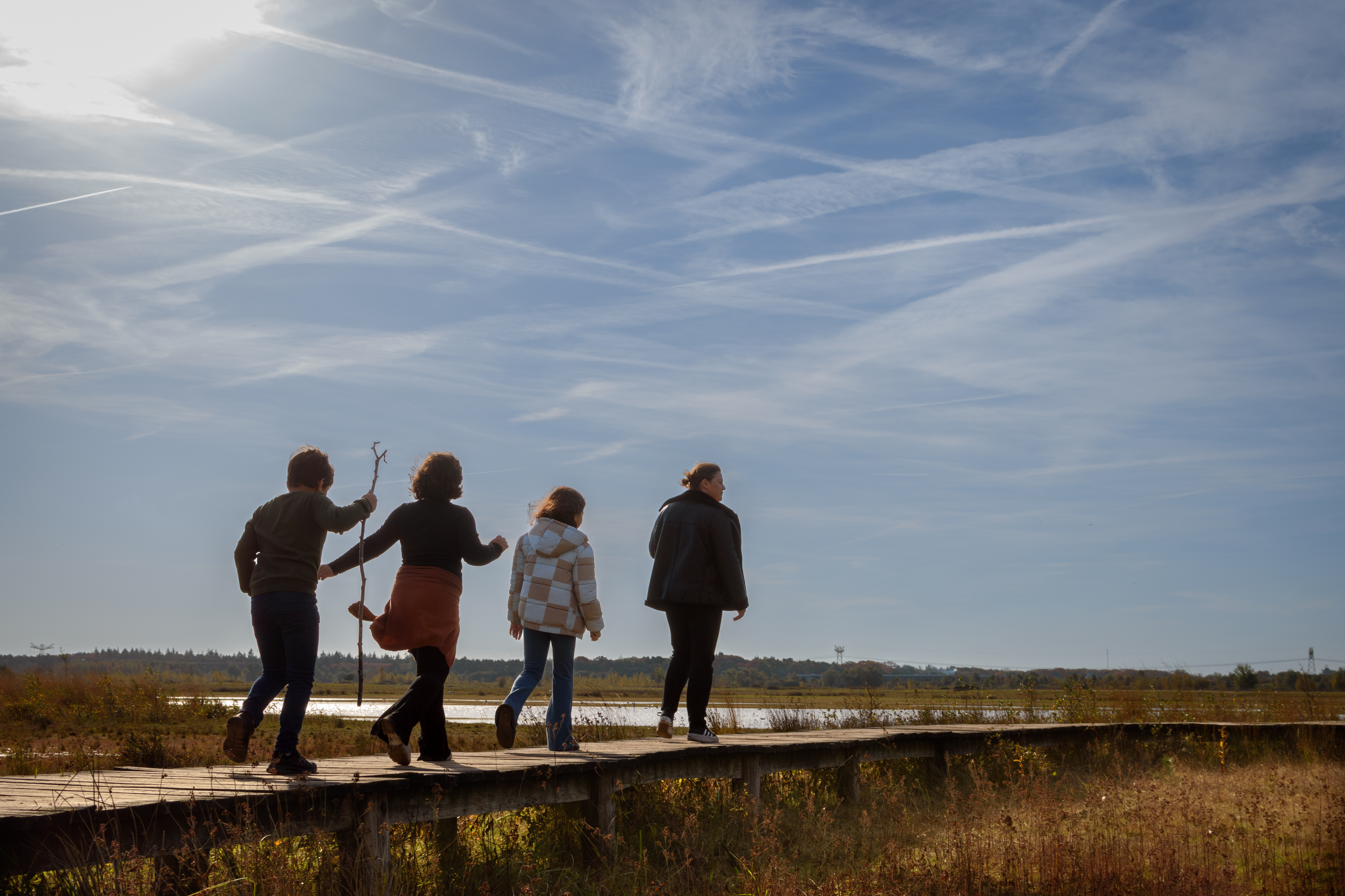 Wandelen in de natuur