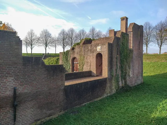 Kasteelruine Heusden vesting
